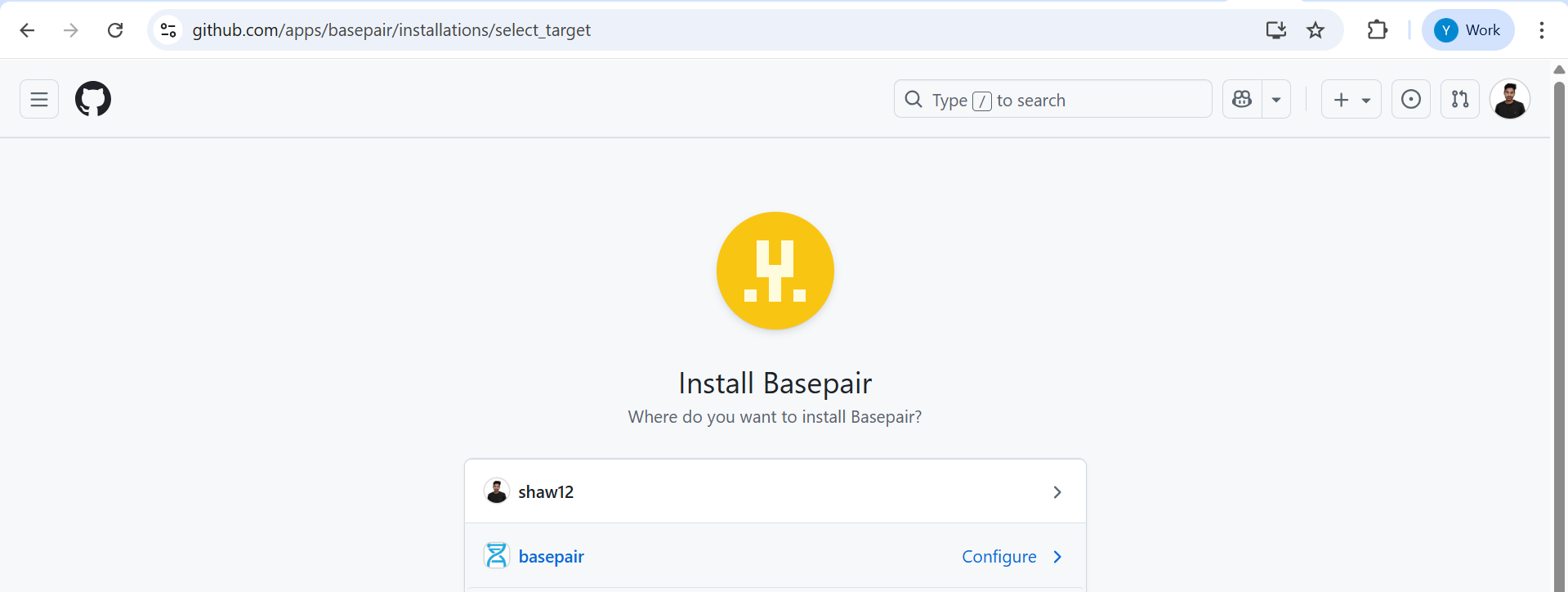select-organisation